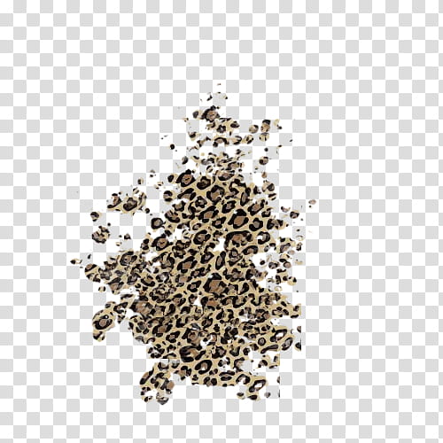 Splatter Pattern S, black and brown leopard art illustration transparent background PNG clipart