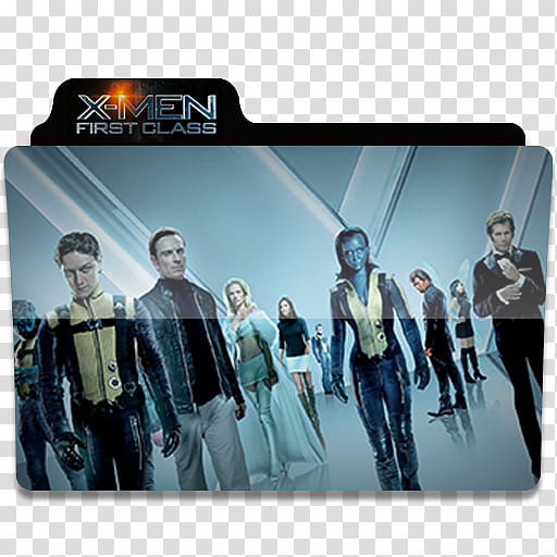 Folder Icons Movie Pack , xmen transparent background PNG clipart