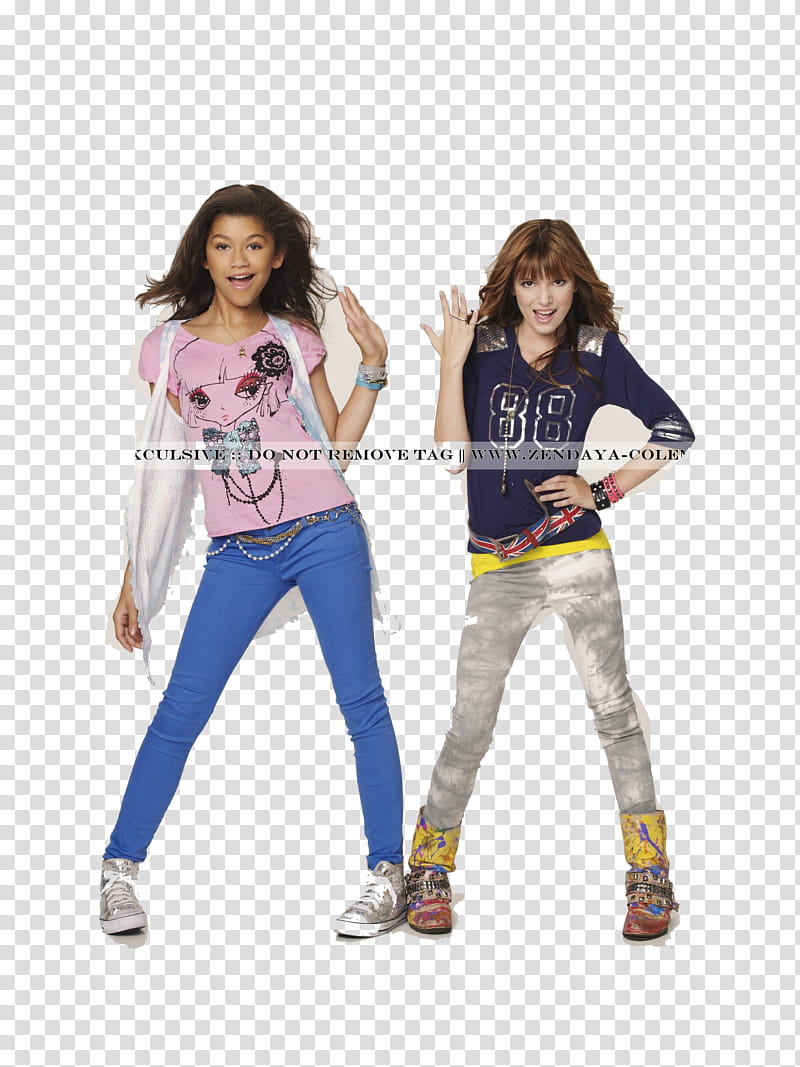 Shake It Up, two women standing transparent background PNG clipart