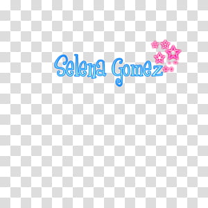Texto de Selena Gomez transparent background PNG clipart thumbnail