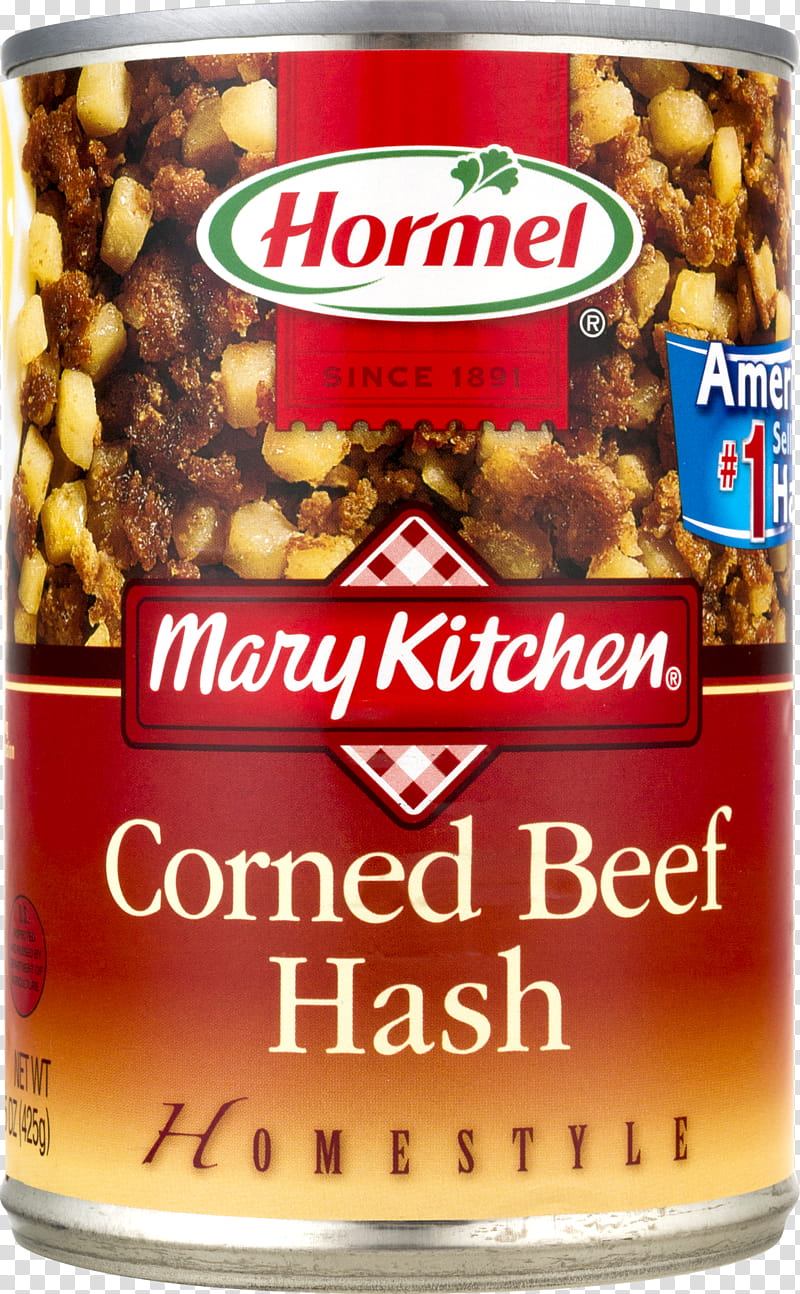 Food, Hash, Corned Beef, Meat, Can, Hormel, Serving Size, Ounce transparent background PNG clipart