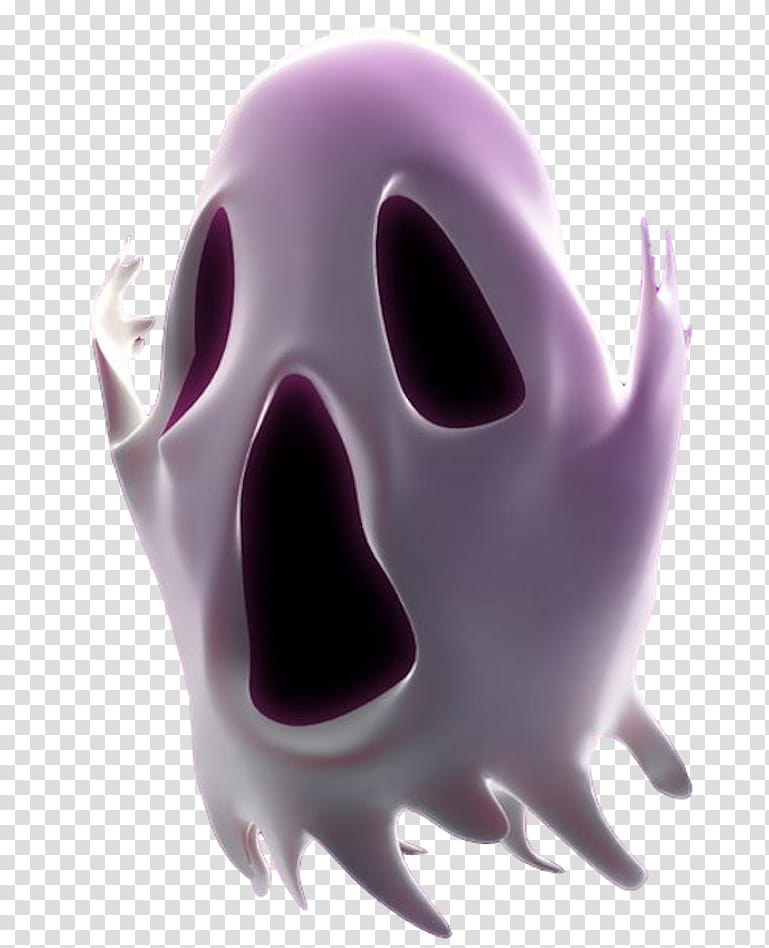 Halloween, white ghost illustration transparent background PNG clipart