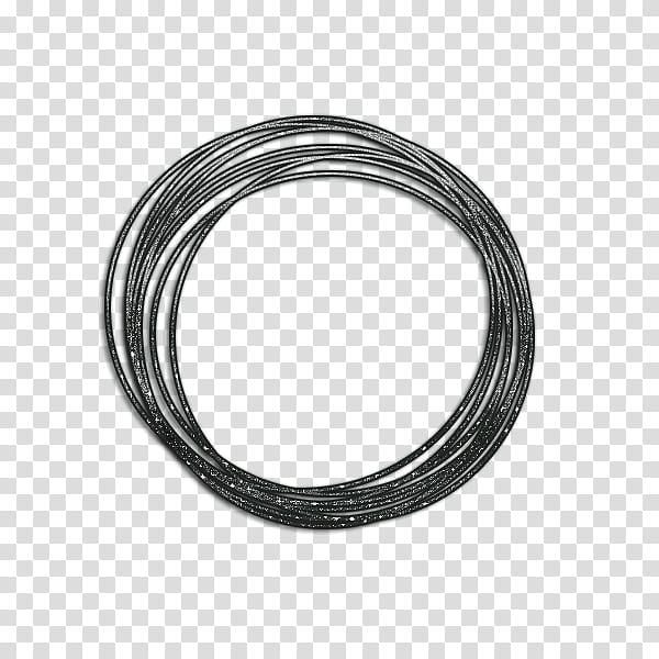 circulos, black cable transparent background PNG clipart