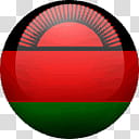 TuxKiller MDM HTML Theme V , round black, red, and green flag art transparent background PNG clipart