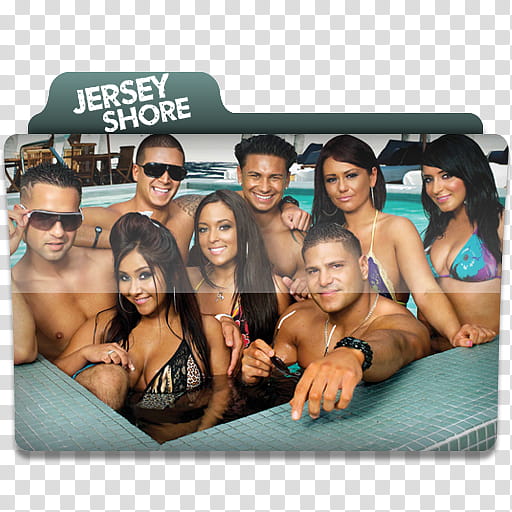 Mac TV Series Folders I J, Jersey Shore poster transparent background PNG clipart