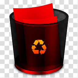 Dark Chrome Recycle Bin, RBf icon transparent background PNG clipart