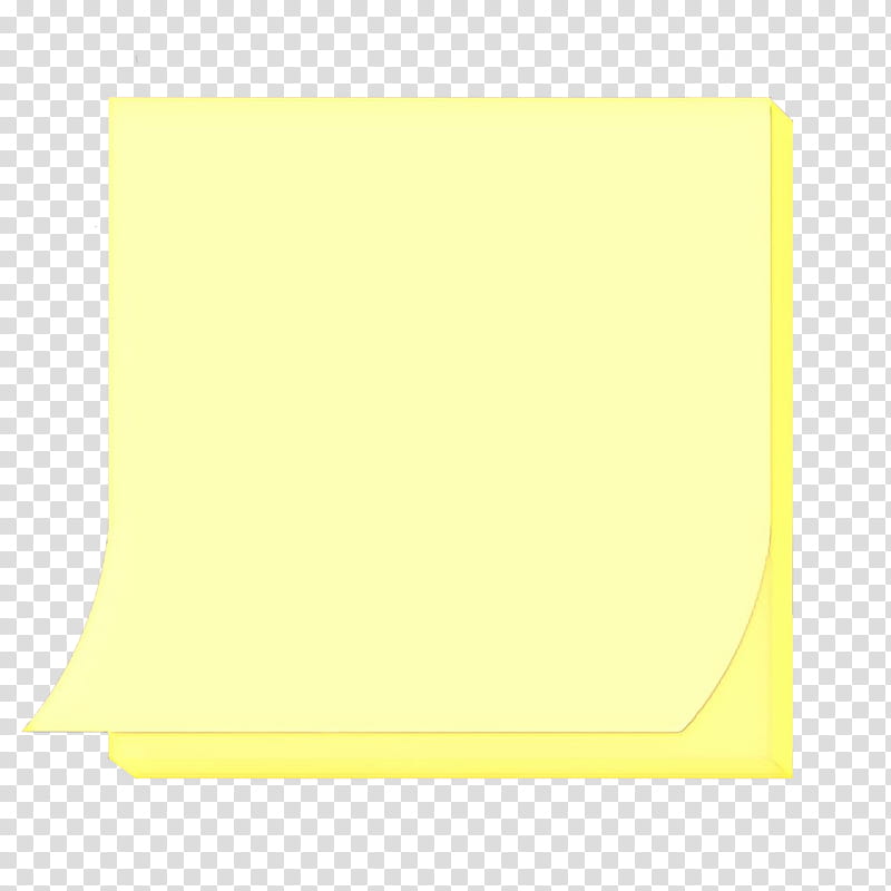 Paper, Line, Angle, Yellow, Green, Paper Product, Rectangle, Postit Note transparent background PNG clipart