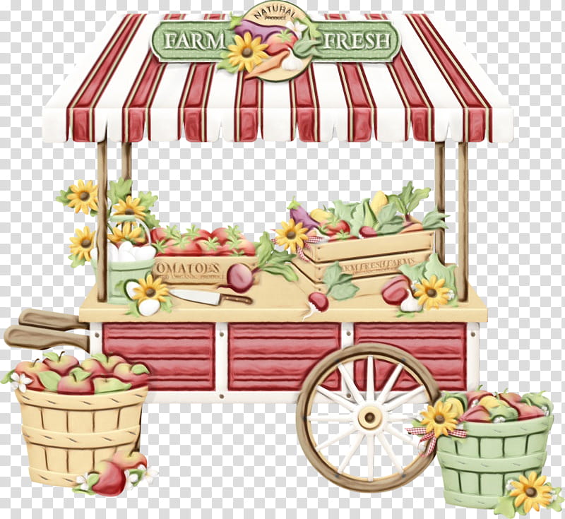 Food, Market Stall, Marketplace, Grocery Store, Farmers Market, Street Food, Fresh Market, Vehicle transparent background PNG clipart