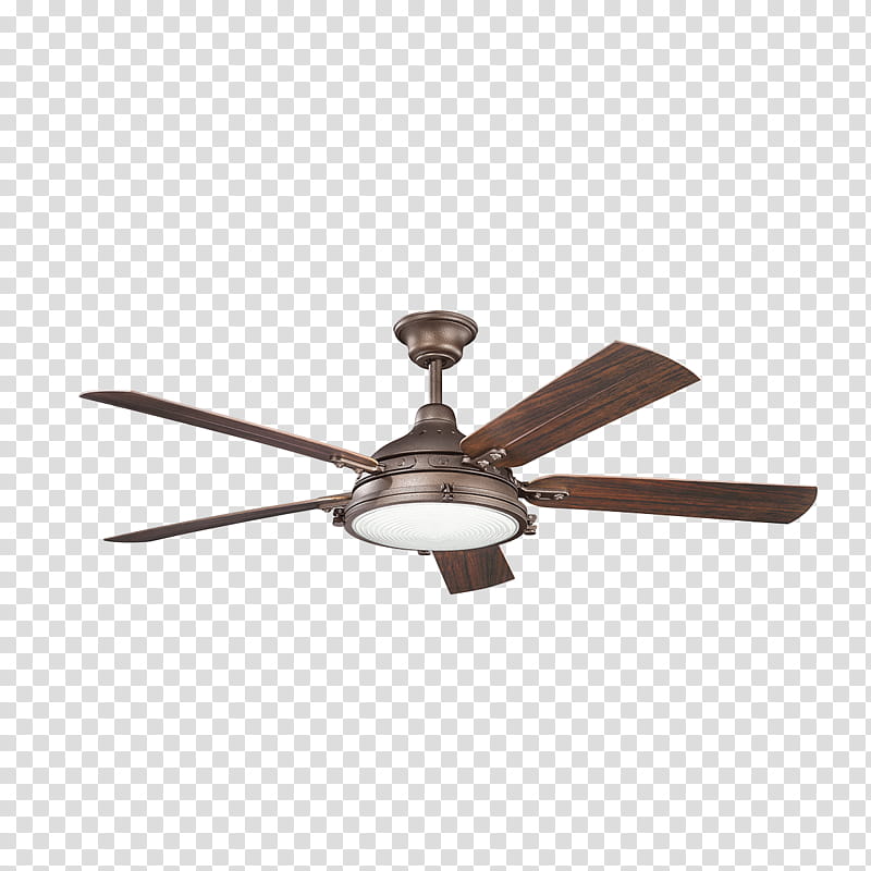 Light, Kichler Hatteras Bay, Ceiling Fans, Ld Kichler Co Inc, Kichler Lighting, Ceiling Fan With Light, Kichler Canfield Patio, Capitol Lighting transparent background PNG clipart