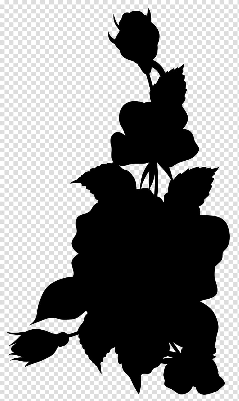 Tree Stencil, Silhouette, Wales, Leaf, Blackandwhite, Plant, Vitis transparent background PNG clipart