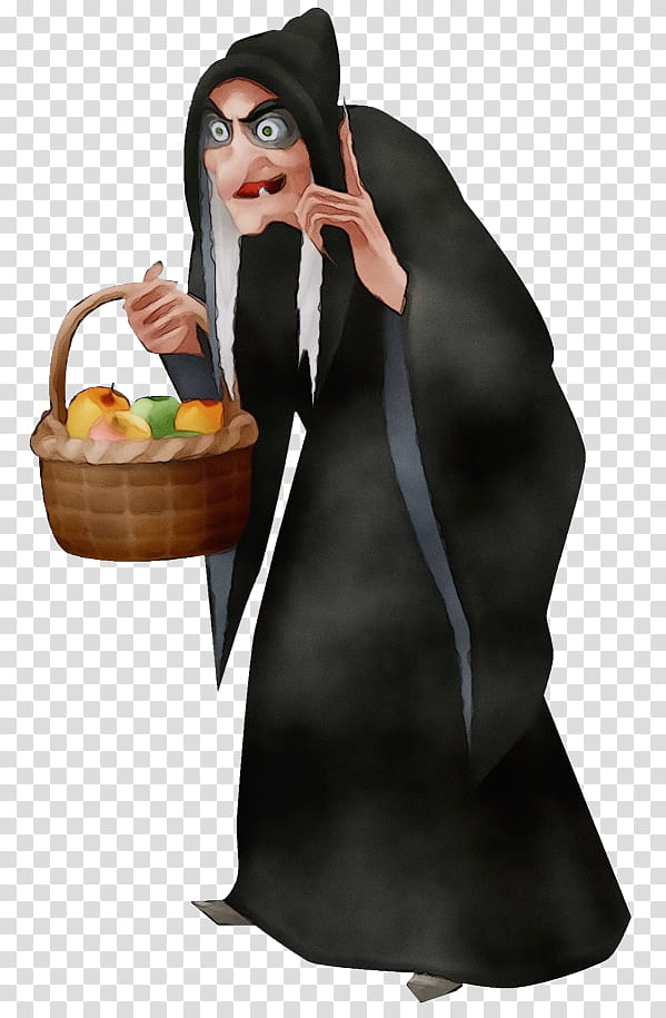 cauldron fictional character black hair, Watercolor, Paint, Wet Ink transparent background PNG clipart