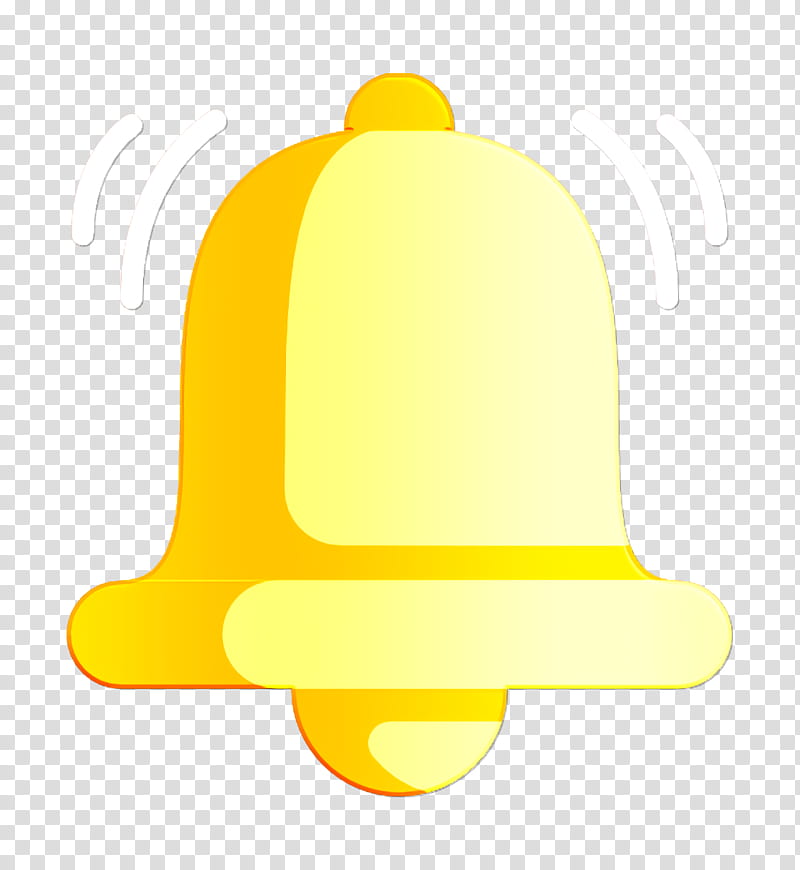University icon Bell icon, Yellow, Line, Logo transparent background PNG clipart
