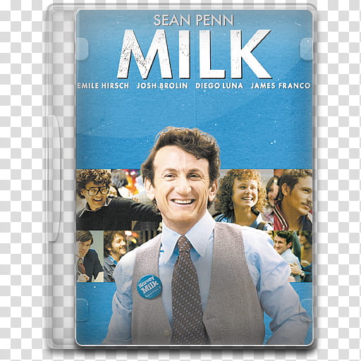Movie Icon Mega , Milk, Sean Penn Milk folder icon transparent background PNG clipart