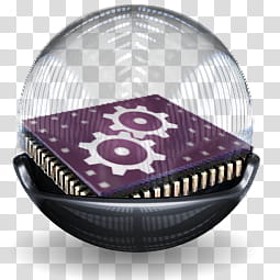 Sphere   , computer gear chip illustration transparent background PNG clipart