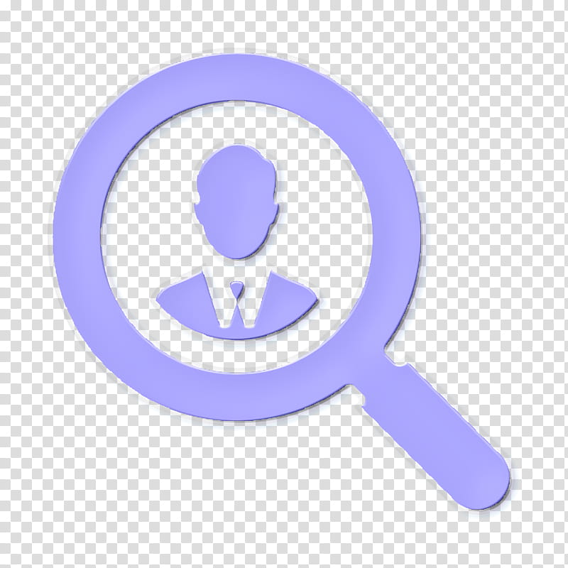 Business Seo Elements icon Magnifying glass icon Tools and utensils icon, Zoom Icon, Violet, Purple, Circle, Logo, Symbol transparent background PNG clipart