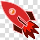 rocket v x ico+, rocketred icon transparent background PNG clipart