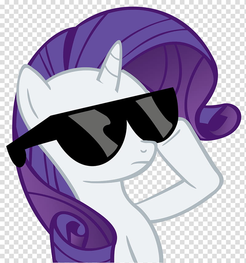 Rarity Glasses, white My Little Pony character transparent background PNG clipart