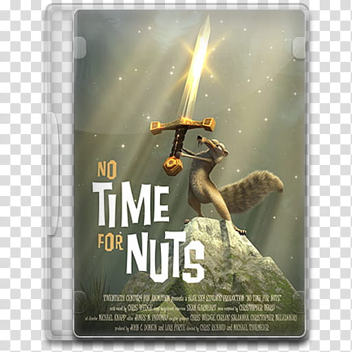 Short Film Icon , No Time for Nuts, No Times For Nuts DVD case transparent background PNG clipart