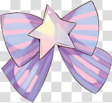 My, purple and pink star ribbon illustration transparent background PNG clipart