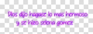 Texto de selena gomez transparent background PNG clipart thumbnail