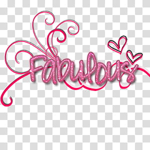 Fabulous Text transparent background PNG clipart