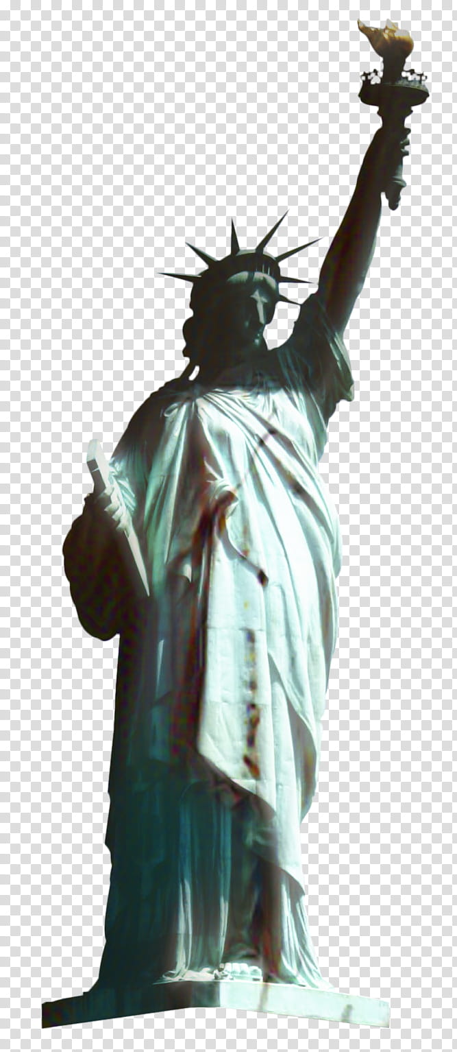 Statue Of Liberty, Statue Of Liberty National Monument, Sculpture, Classical Sculpture, Bronze Sculpture, Figurine, Liberty Island, Standing transparent background PNG clipart