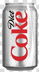 Coke Diet can transparent background PNG clipart