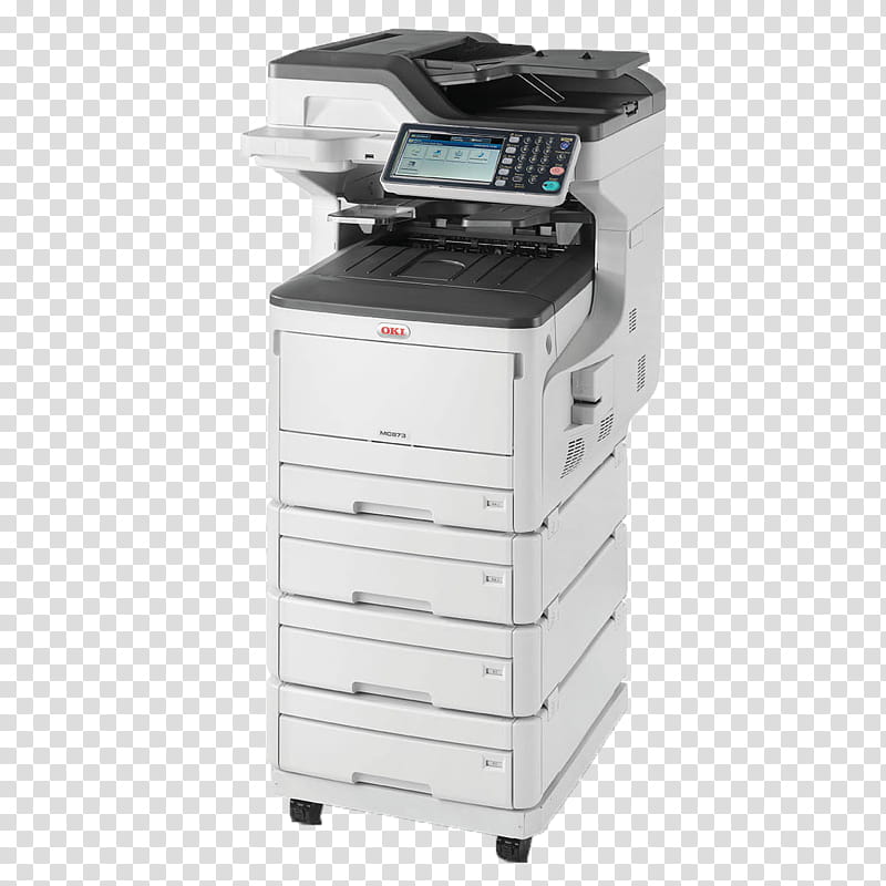 Mc873dnct A3 Colour Laser 4in1 Mfp Office Supplies, Multifunction Printer, Oki Electric Industry, Oki Printing Solutions, Oki C332, copier, Laser Printing, Technology transparent background PNG clipart