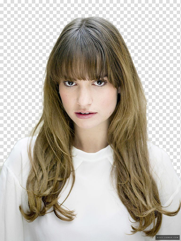 LILY JAMES, Lily James () transparent background PNG clipart