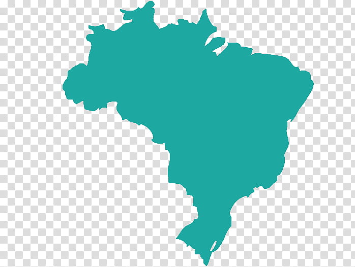 Brazil Map, Region, Green, World transparent background PNG clipart