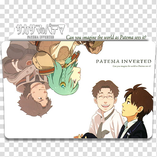 Anime Icon , Sakasama no Patema v, Patema Inverted folder transparent background PNG clipart
