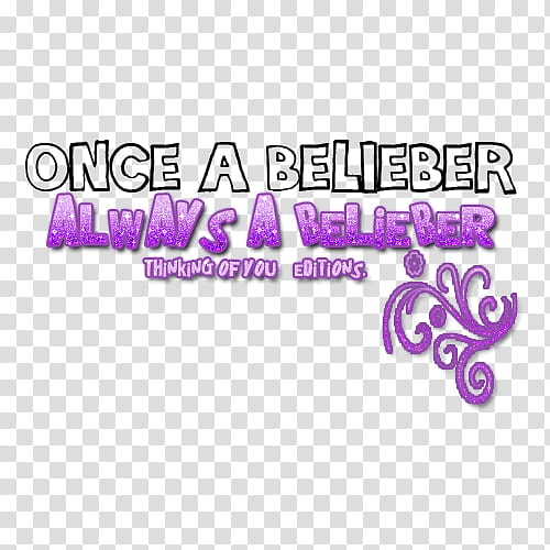 Beliebers transparent background PNG clipart
