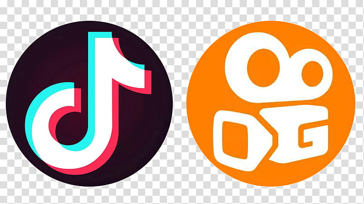 Social Media Logo, Video, Tiktok, Kwai, Musically, Social Network, Text, Orange transparent background PNG clipart