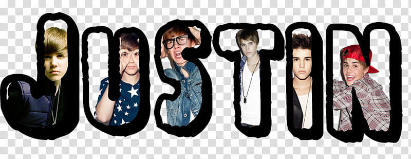 Justin bieber nombre transparent background PNG clipart