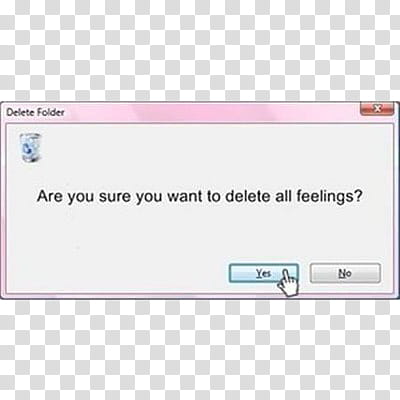 Art , are you sure you want to delete all feelings text transparent background PNG clipart