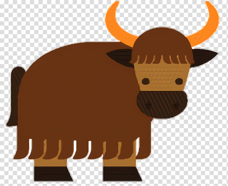 Animal, Cattle, Ox, Domestic Yak, Snout, Bovine, Working Animal, Animal Figure transparent background PNG clipart