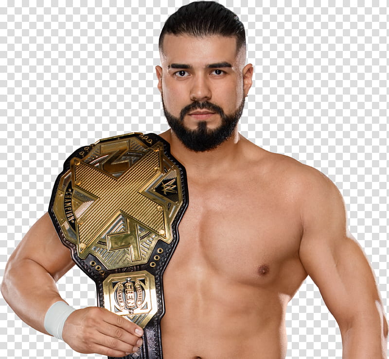 Andrade Cien Almas NXT Champion  NEW transparent background PNG clipart