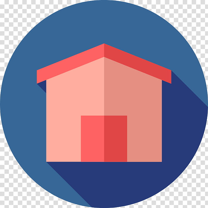 Red Circle, House, Font Awesome, Desktop Environment, Building, Blue, Area, Line transparent background PNG clipart