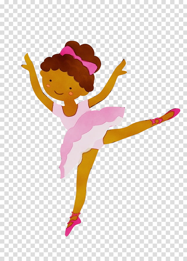 Ballet dancer athletic dance move dancer jumping dance, Watercolor ...