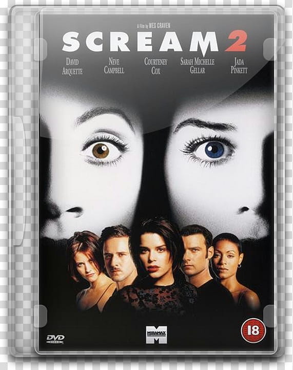 DVD Case collection vol , scream- transparent background PNG clipart