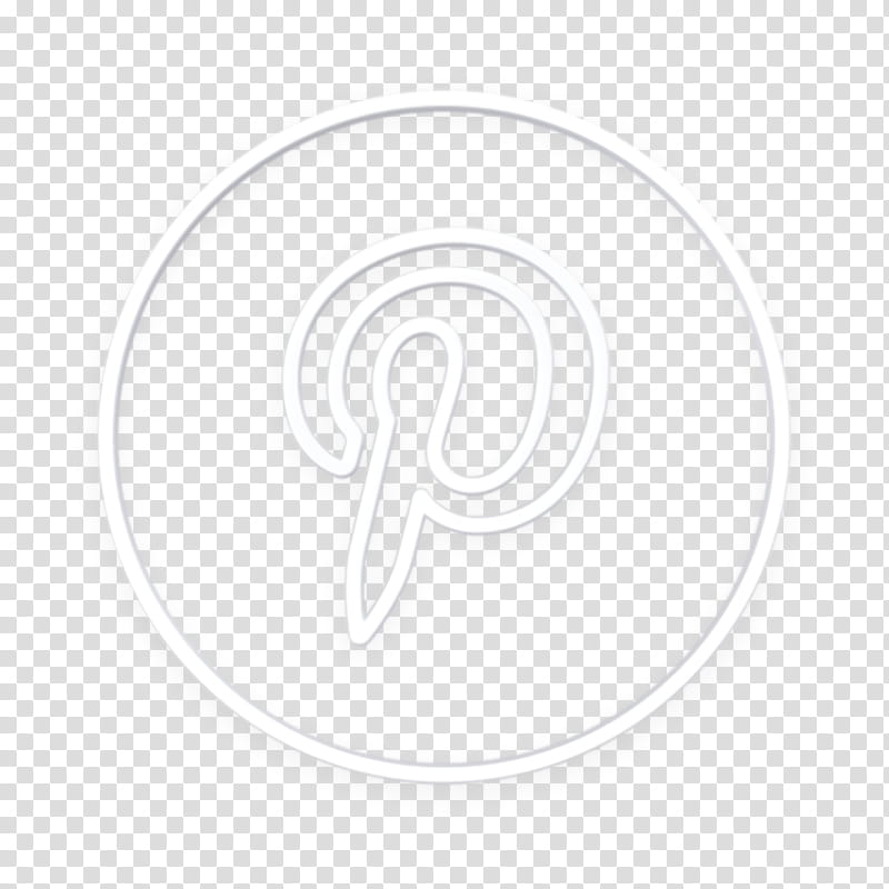 circles icon icon line icon, Icon, Neon Icon, Pinterest Icon, Social Icon, Logo, Blackandwhite, Symbol transparent background PNG clipart