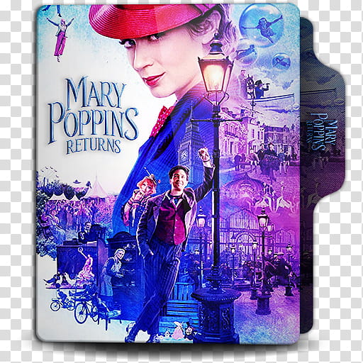 Mary Poppins Returns  folder icon, Templates  transparent background PNG clipart