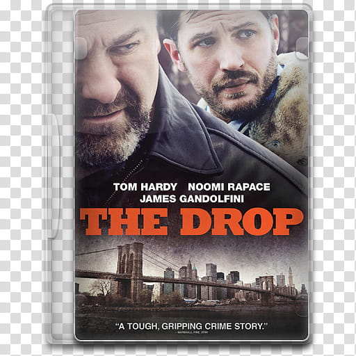 Movie Icon Mega , The Drop, The Drop DVD case transparent background PNG clipart