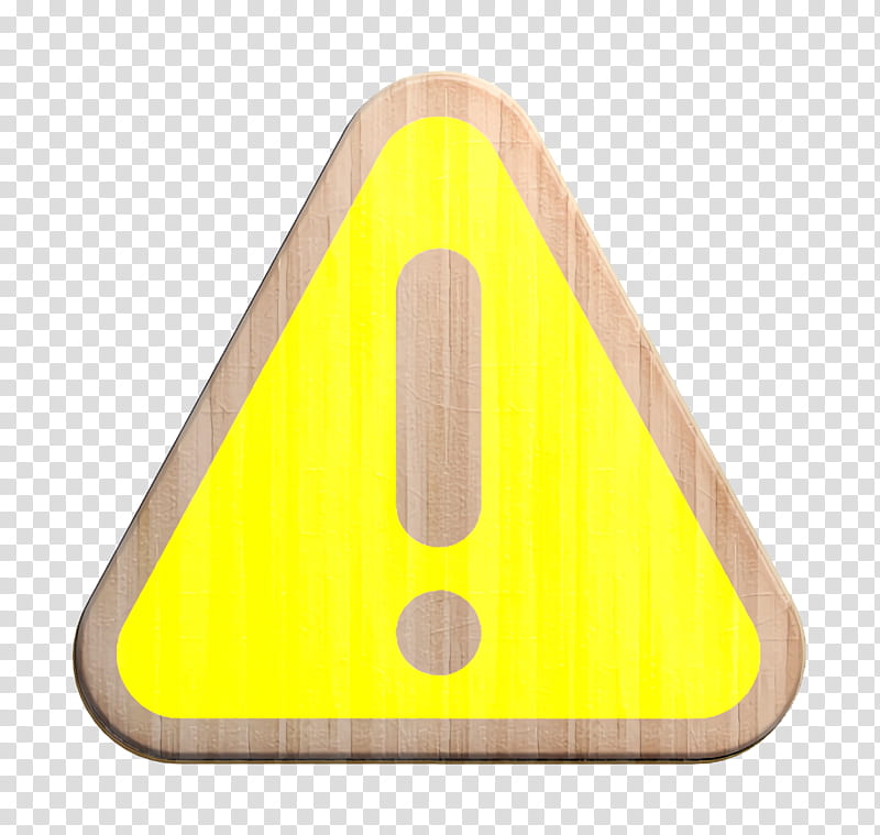 Traffic Signs icon Alert icon Warning icon, Yellow, Triangle, Line, Circle, Symbol, Cone transparent background PNG clipart