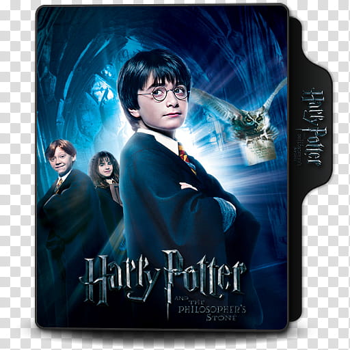 Harry Potter   Folder Icons, Harry Potter and the Philosopher's Stone v transparent background PNG clipart