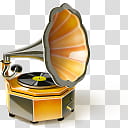 music icons, brown gramophone transparent background PNG clipart