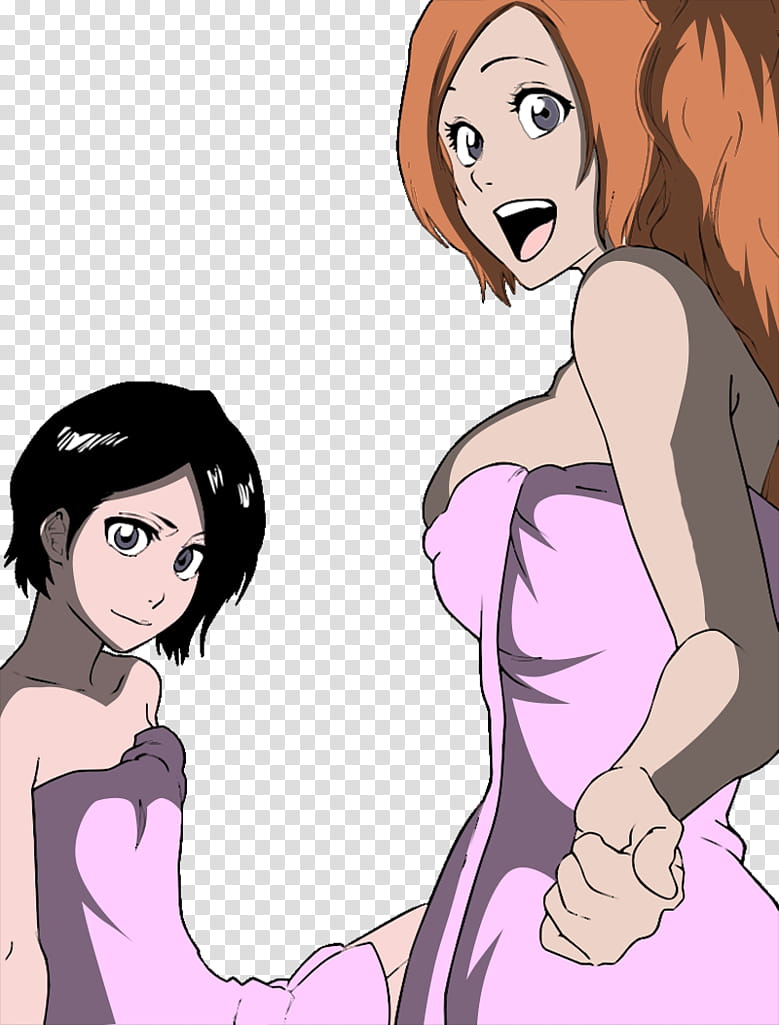 Bleach  Orihime And Rukia transparent background PNG clipart