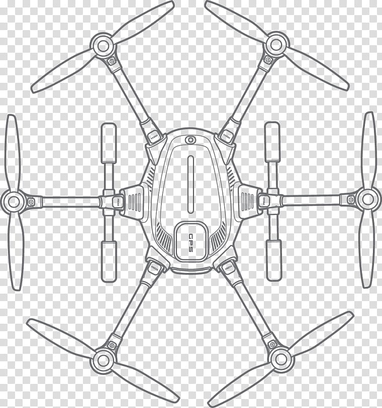Helicopter, Quadcopter, Unmanned Aerial Vehicle, Diagram, Yuneec International Typhoon H, Electrical Wires Cable, Firstperson View, Helicopter Rotor transparent background PNG clipart