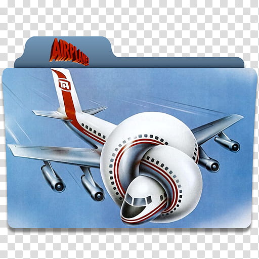 A Movie Folder Icon Pack, airplane! transparent background PNG clipart