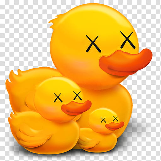Icons Duck Family, kuak transparent background PNG clipart